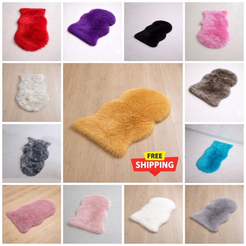 Large faux fur - sheepskin, rug