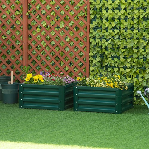 Set raised garden - of,