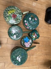 Hand Painted Aluminium Pans