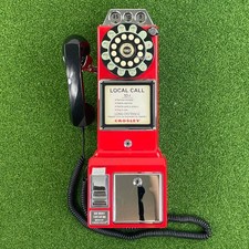 Crosley 1957 Red Wall Payphone