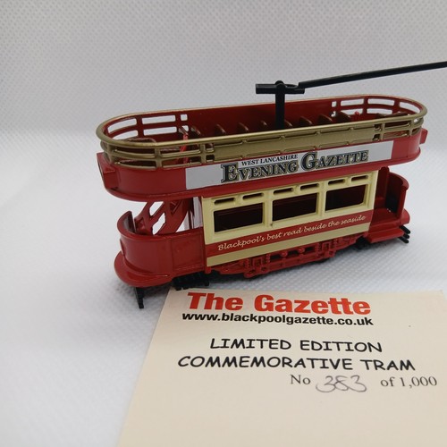 Lledo blackpool tram - tram, west