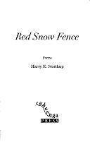 Red snow fence - snow,
