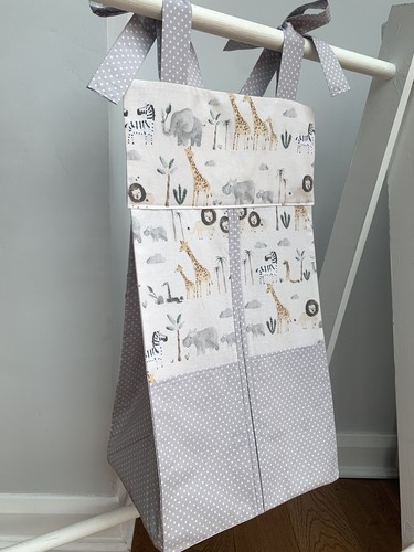 Handmade jungle theme nappy - theme,