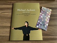 Michael Jackson King of Pop/This is It Tour hologram ticket and programme. 