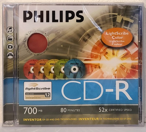 Philips lightscribe orange 2 - philips, 1.2