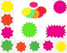 Fluorescent Neon Shapes Stars