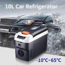 10L Portable Car Cooler Box UK 12V/240V Quiet Chills Drinks Camping Travel