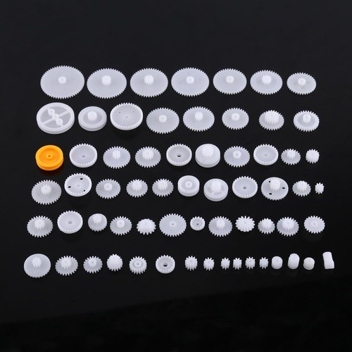 Plastic gears set small - plastic,