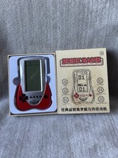 Mega Brick Classic Handheld Console Electronic Tetris Game Red With Damaged Box