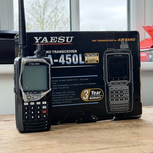Yaesu fta 450l - yaesu, airband