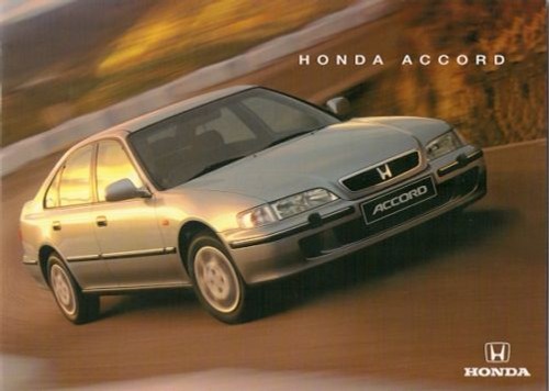 Honda accord saloon 1997 - accord, 1997-98