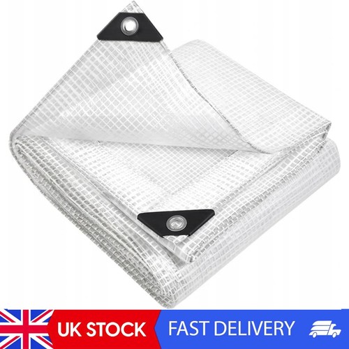 Transparent clear tarpaulin - transparent,