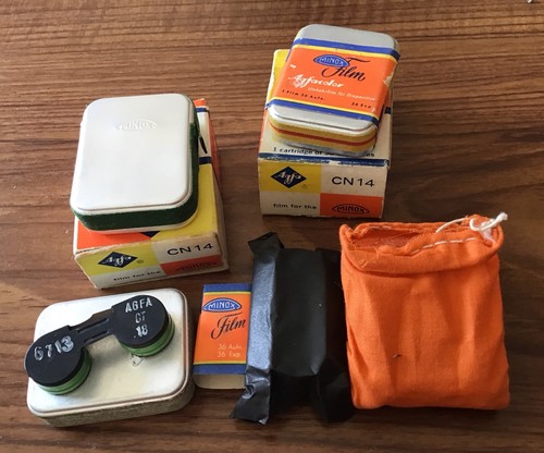 Rolls minox film in metal - rolls,