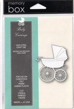 Memory Box 98528 Baby Carriage