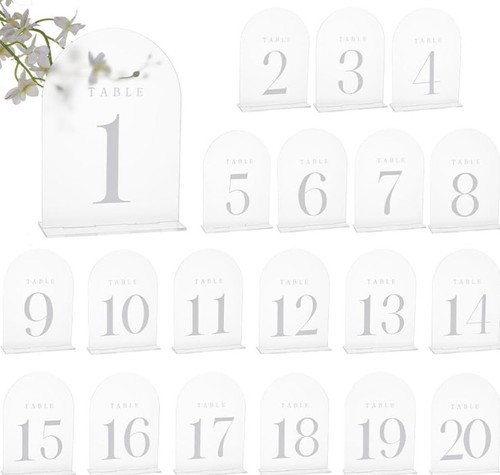 20pcs table numbers for - numbers,
