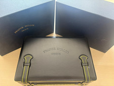 FRANK MULLER CASABLANCA BLACK & YELLOW STITCHING WATCH BOX SF011