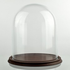 Clear Circular Glass Dome With