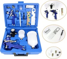2PC 600ML HVLP Spray Gun Kit