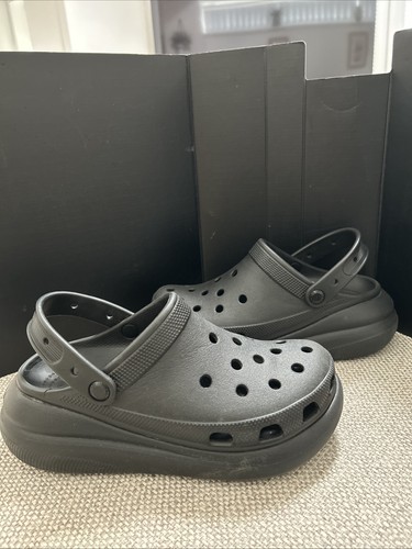 Raised platform crocs sandals - raised,