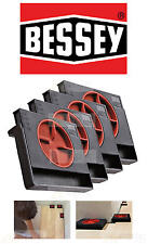 4 x Bessey AV2 Adjustable 5mm - 20mm Laminate/Parquet Floor Wood Flooring Spacer