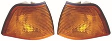 For BMW 3 Series E36 Compact 1990-2000 Amber Front Indicator Lights Pair OS NS