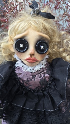 Haunted coraline doll inspired - doll,