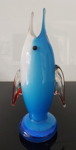 Murano vase sculpture mouth - vase,