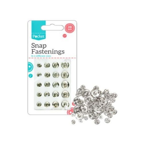 Pcs press studs snap - press,