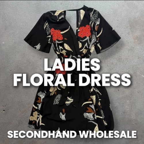 Ladies floral dress - x,