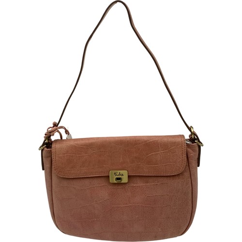 Tula pink leather - leather, bag