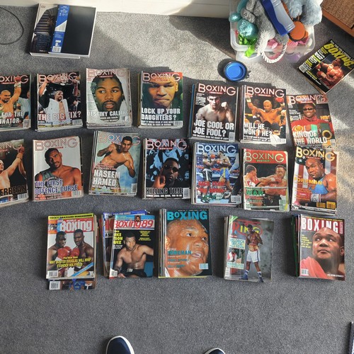 Boxing magazines 1990 - boxing,