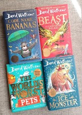David Walliams Books Bundle x4