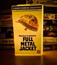 Full Metal Jacket 1987 VHS box