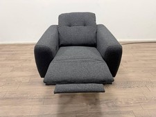 Ghost Fabric Power Recliner