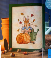 Cross stitch chart: Peter Rabbit's Autumn Garden - Beatrix Potter [H31]