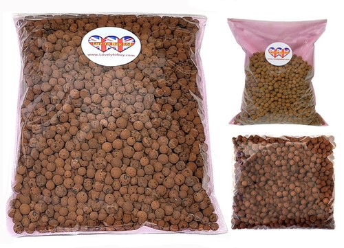 Round clay pebbles lightweight - round, pebbles,lightweight