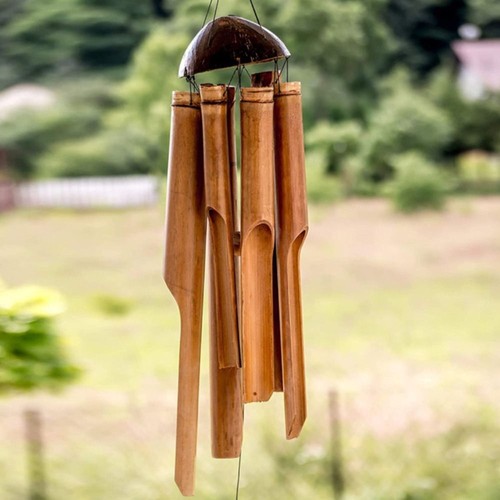 Bamboo wind chime tube - bamboo,