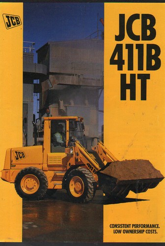Jcb 411b wheeled loading - jcb,