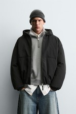 Zara TECHNICAL QUILTED JACKET