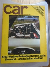 Car Aug 1972 De Tomaso