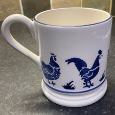 Emma Bridgewater Blue Hen 1/2
