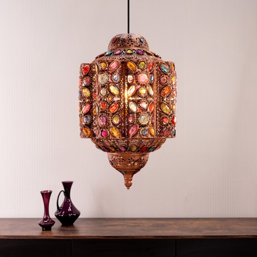 Bronze ceiling shade moroccan - bronze,