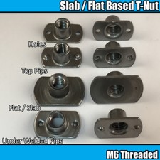 M6 Carbon Steel Tee Spot Slab