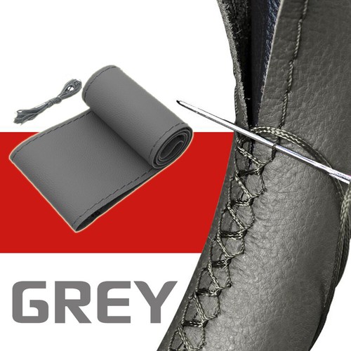Luxury grey leather - car, trunk