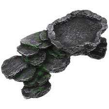  Turtle Basking Fish Tank Cave Reptile Hideouts Accessory Resin Platform