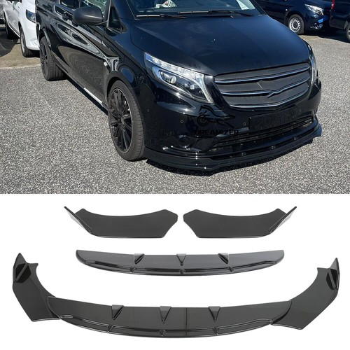Gloss black front - front, bumper