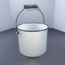 Vintage WHITE ENAMELWARE