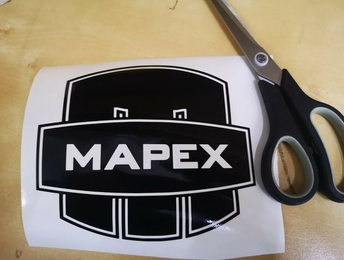 Mapex drum logo decal sticker - logo, decal/sticker