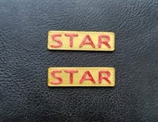 3D printed gold STAR name