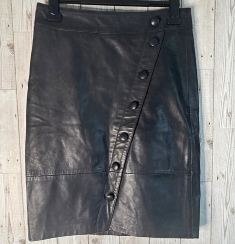 Vintage black leather - black,